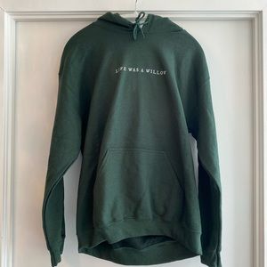 Taylor Swift - green graphic hoodie - Unisex size M